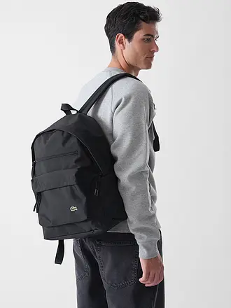 LACOSTE | Rucksack NEOCROC | schwarz